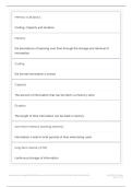 A&ast; AQA Psychology Memory&colon; Models&comma; Forgetting & EWT Complete Set
