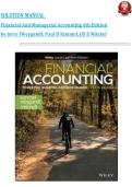 Financial and Managerial Accounting &lpar;4th Edition&rpar; &ndash; Jerry J&period; Weygandt&comma; Paul D&period; Kimmel & Jill E&period; Mitchell &ndash; Complete Solution Manual