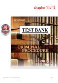 Criminal Procedure 10th Edition &lpar;PDF&rpar; &ndash; Joel Samaha &ndash; Test Bank &lpar;Chapters 1&ndash;15&rpar;