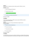NUR 616 Actual Quiz 1-10&vert; Questions and answers &vert; Updated RATED A&plus; &vert; NEW 2026 &vert; Southern New Hampshire University