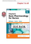 Clayton&rsquo;s Basic Pharmacology for Nurses 19th Edition &lpar;PDF&rpar; &ndash; Michelle Willihnganz &ndash; Test Bank &lpar;Chapters 1&ndash;48&rpar;