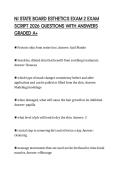 NJ STATE BOARD ESTHETICS EXAM 2 EXAM SCRIPT 2026 QUESTIONS WITH ANSWERS GRADED A&plus;