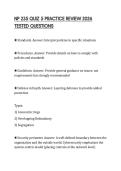 NP 235 QUIZ 5 PRACTICE REVIEW 2026 TESTED QUESTIONS
