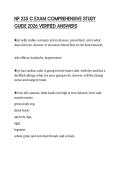 NP 235 C EXAM COMPREHENSIVE STUDY GUIDE 2026 VERIFIED ANSWERS