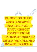 CA BRANCH 3 Structural Pest Control Comprehensive Questions &lpar;Frequently Tested&rpar; with Verified Answers Graded A&plus;CA BRANCH 3 Structural Pest Control Comprehensive Questions &lpar;Frequently Tested&rpar; with Verified Answers Graded A&plus;
