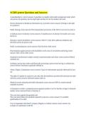 ACBIS pretest Questions and Answers&period;