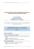 SOUTH WESTERN FEDERAL TAXATION 2026&colon; COMPREHENSIVE 49TH EDITION &lpar;ALL 30 CHAPTERS&rpar; &vert; COMPLETE TEST BANK AND STUDY GUIDE 