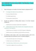 Epic AMB400 Practice Exam 2026 &vert; Full Review &vert; Exam  Prep &vert; Graded A&plus;