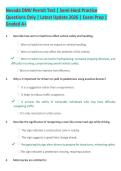 Nevada DMV Permit Test &vert; Semi-Hard Practice  Questions Only &vert; Latest Update 2026 &vert; Exam Prep &vert;  Graded A&plus;