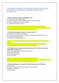 CALIFORNIA GENERAL CONTRACTOR LICENSE EXAM &lpar;CSLB&rpar; QUESTIONS AND ANSWERS -VERIFIED ANSWERS PLUS RATIONALES 