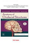TEST BANK Anatomy of Orofacial Structures &lpar;9TH ED&rpar; By Richard W&period; Brand&comma; Donald E&period; Isselhard Chapters 1 - 36