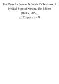 TEST&lowbar;BANK&lowbar;For&lowbar;Brunner&lowbar;and&lowbar;Suddarth&lowbar;s&lowbar;Textbook&lowbar;of&lowbar;Medical&lowbar;Surgical&lowbar;Nursing&lowbar;&lowbar;&lowbar;15th&lowbar;Edition&lowbar;&lowbar;Hinkle&lowbar;&lowbar;20&period;pdf