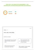 WGU D313 &vert; OA&vert; OBJECTIVE ASSESSMENT &vert; LAB-RESPIRATORY SYSTEM EXAM QUESTIONS AND ANSWERS &vert; LATEST UPDATE &vert; GRADED A
