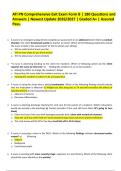 ATI PN Comprehensive Exit Exam Form B &vert; 180 Questions and Answers &vert; Newest Update 2026&sol;2027 &vert; Graded A&plus; &vert; Assured Pass&period;