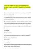 EDUC 1301 EXAM TEST WITH VERIFIED ANSWERS &vert; NEWEST UPDATE 2026&sol;2027 &vert; GRADED A&plus; &vert; ASSURED PASS&period;