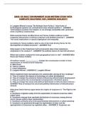ENVS 155 BUILT ENVIRONMENT UCSB MIDTERM STUDY WITH COMPLETE SOLUTIONS 100&percnt; VERIFIED 2026-2027&excl;&excl;
