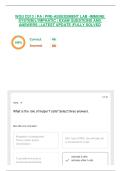 WGU D313 &vert; PA &vert; PRE-ASSESSMENT LAB -IMMUNE SYSTEM&sol;LYMPHATIC &vert; EXAM QUESTIONS AND ANSWERS &vert; LATEST UPDATE &vert;FULLY SOLVED