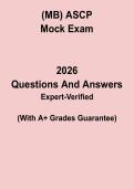 ASCP MB Mock Exam PDF &vert; Molecular Biology Certification Practice Test & Registry Review