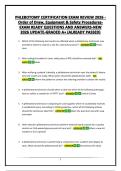 PHLEBOTOMY CERTIFICATION EXAM REVIEW 2026 -Order of Draw&comma; Equipment & Safety Procedures-EXAM READY QUESTIONS AND ANSWERS-NEW 2026 UPDATE-GRADED A&plus; &lpar;ALREADY PASSED&rpar;
