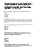 HESI Fundamentals Nursing Exam Study Guide PDF &vert; Complete Fundamentals of Nursing Review &vert; Safety & Infection Control&comma; Nursing Process&comma; Basic Skills&comma; Pharmacology Foundations&comma; Fluid & Electrolytes & HESI RN Exit Exam Prep Bundle
