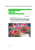 Test Bank For Davis Advantage For Pathophysiology 3rd Edition Author&colon;Theresa Capriotti All Chapters With Questions And Answers