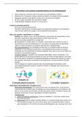 Studiebundel Complexe Problematiek &ndash; Aantekeningen & Samenvatting