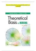 Test Bank - Theoretical Basis for Nursing 6th Edition &lpar; Melanie McEwen Evelyn M&period; Wills&comma; 2025&rpar; All Chapters 1-23&vert; Latest Edition