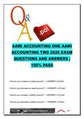 AAMI Accounting 1 & 2 &lpar;ACCT101 & ACCT102&rpar; &ndash; 230 Exam Questions and Answers on Accounting Equation&comma; Inventory&comma; Depreciation&comma; Journal Entries & Financial Ratios