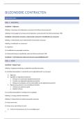 Volledige en uitgebreide samenvatting van het vak bijzondere contracten