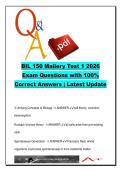 BIL 150 Biology Test 1 &lpar;BIL150&rpar; &ndash; 220 Exam Questions and Answers on Cell Theory&comma; Biomolecules&comma; Protein Structure&comma; Enzymes & Origin of Life &ndash; Mallery