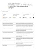 WGU D293 Exam Questions with 100&percnt; Correct Answers &vert; Verified &vert; Updated &lpar;Actual Exam&rpar;