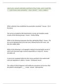 HIMT1250- HEALTH RECORD CONTENT&sol;STRUCTURE- HIMT CHAPTER 7 &vert; QUESTIONS AND ANSWERS &vert; 2026 UPDATE &vert; 100&percnt; CORRECT