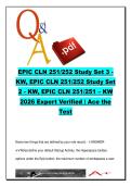 EPIC CLN 251&sol;252 &ndash; Epic Systems Roles&comma; Security Classes&comma; Profiles&comma; Chronicles & Reports Study Guide &lpar;220 Questions and Answers&rpar;