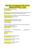 Basic EKG Exam Questions With Accurate  Solutions 20252026 A&plus; Grade