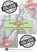ETP3701 - ASSIGNMENT 1 SOLUTIONS &lpar; SEMESTER 1 2026 &rpar;