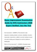 Home Improvement Contractor License Exam &ndash; NYC Construction Law&comma; Contracts & Consumer Protection Study Guide &lpar;500 Questions and Answers&rpar; City of New York