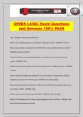 GFEBS L436C Exam Questions and Answers 100&percnt; PASS