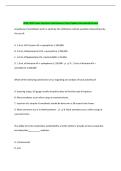 2020 FAGD Exam Questions and Answers&vert; New Update