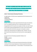 ATI TEAS 7 SCIENCE SECTION 2026 &vert; NGN Format &vert; 60 Questions with Verified Answers & Detailed Rationales &vert; Exam Prep &vert; Pass Guaranteed - A&plus; Graded