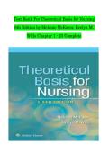  Test Bank For Theoretical Basis for Nursing  6th Edition by Melanie McEwen&semi; Evelyn M&period; Wills Chapter 1 - 23 Complete &emsp;