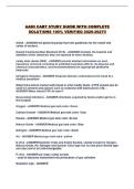 AAMI CABT STUDY GUIDE WITH COMPLETE SOLUTIONS 100&percnt; VERIFIED 2026-2027&excl;&excl;