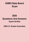 GXMO State Board Exam PDF &vert; Georgia X-Ray Machine Operator Certification Practice Test & Study Guide