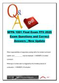 NFPA 1001 Firefighter II Final Exam Prep &ndash; ICS Command&comma; Rescue Operations&comma; Sprinkler Systems & Fire Investigation &lpar;45 Questions and Answers&rpar;