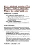 Elite Test Bank for Kinn&rsquo;s Medical Assistant 15th Edition &lpar;2026&sol;2027 Updates&rpar; &vert; Ultimate CMA & CCMA Exam Prep Guide