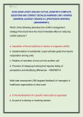 ACHE EXAM LATEST 2026-2027 ACTUAL EXAM WITH COMPLETE  QUESTIONS AND CORRECT DETAILED ANSWERS &lpar;100&percnt; VERIFIED  ANSWERS&rpar; &vert;ALREADY GRADED A&plus;&vert; &vert;&vert;PROFESSOR VERIFIED&vert;&vert;  &vert;&vert;BRANDNEW&excl;&excl;&excl;&vert;&vert;