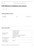 NURS 328 Exam &num;2 Questions and answers
