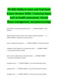 PN4003 MIDTERM AND FINAL EXAM COMPLETE STUDY GUIDE 2026&sol;2027 WITH VERIFIED QUESTIONS AND ANSWERS &vert;&vert; GUARANTEED PASS &vert; NEWEST VERSION