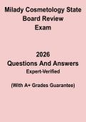 Milady Cosmetology State Board Review PDF &vert; Practice Test&comma; Written Exam Prep & Licensing Study Guide