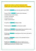 AMEDD DCC 2026 &vert; LATEST VERSION WITH COMPLETE SOLUTIONS AND VERIFIED ANSWERS