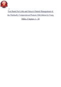 Little and falace s dental management of the medically compromised patient 9th edition test bank